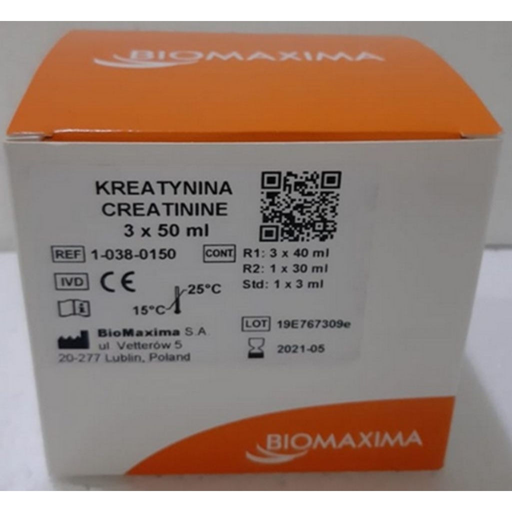 BIOMAXIMA KREATYNINA / CREATININE 3x50 ml