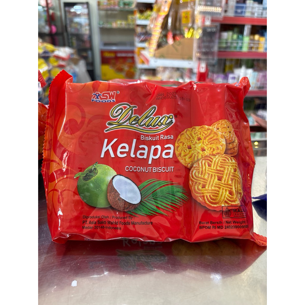 HATARI DELIX BISKUIT RASA KELAPA 300gram