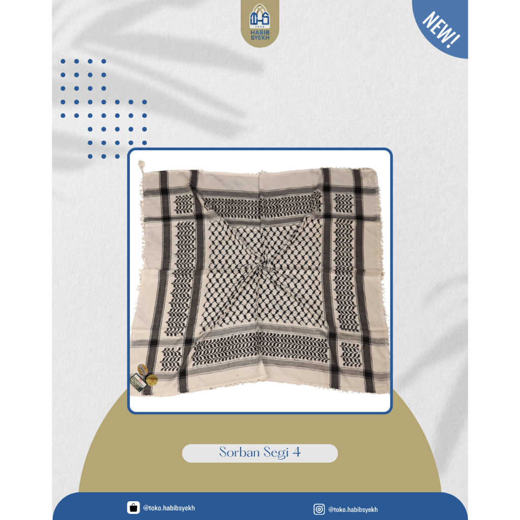 SORBAN SEGI 4 KHASMIR HABIB SYEKH