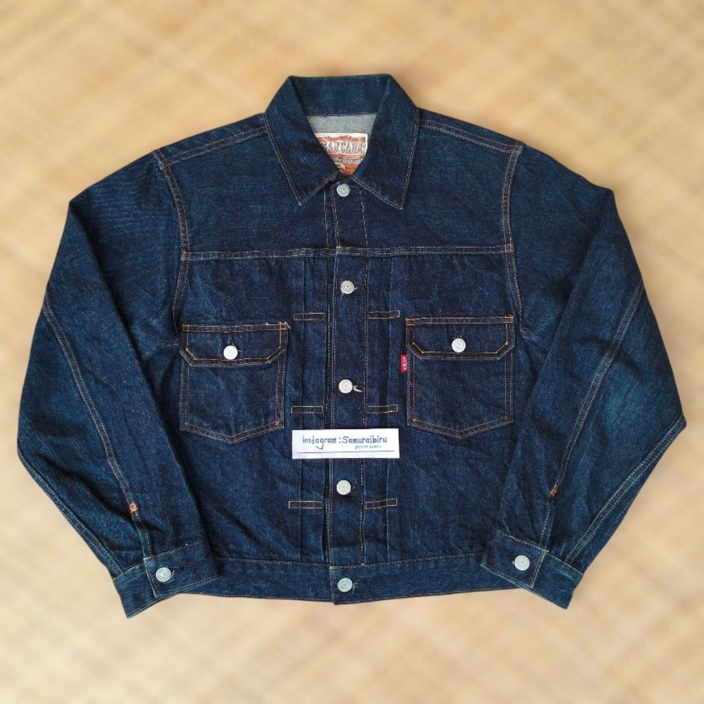 Sugar cane trucker type 2 not RRL trucker jacket not RRL trucker denim jacket not Momotaro chore jac