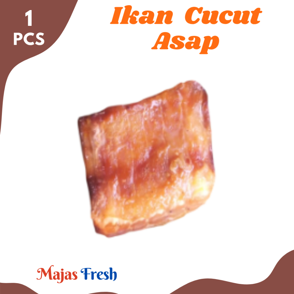 IKAN CUCUT Asap - Ikan Laut Pari Cucut Asap | 1 Pcs [ Harga Per PCS ]