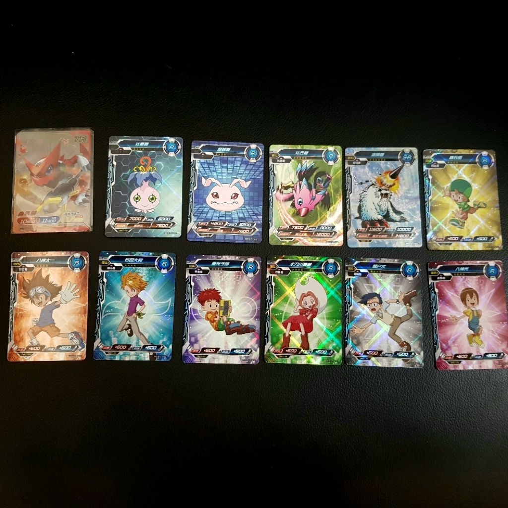 Kartu Digimon  x Kayou Card Game Rare Bandai TCG Trading Card Game Collectible Cards Original Digita