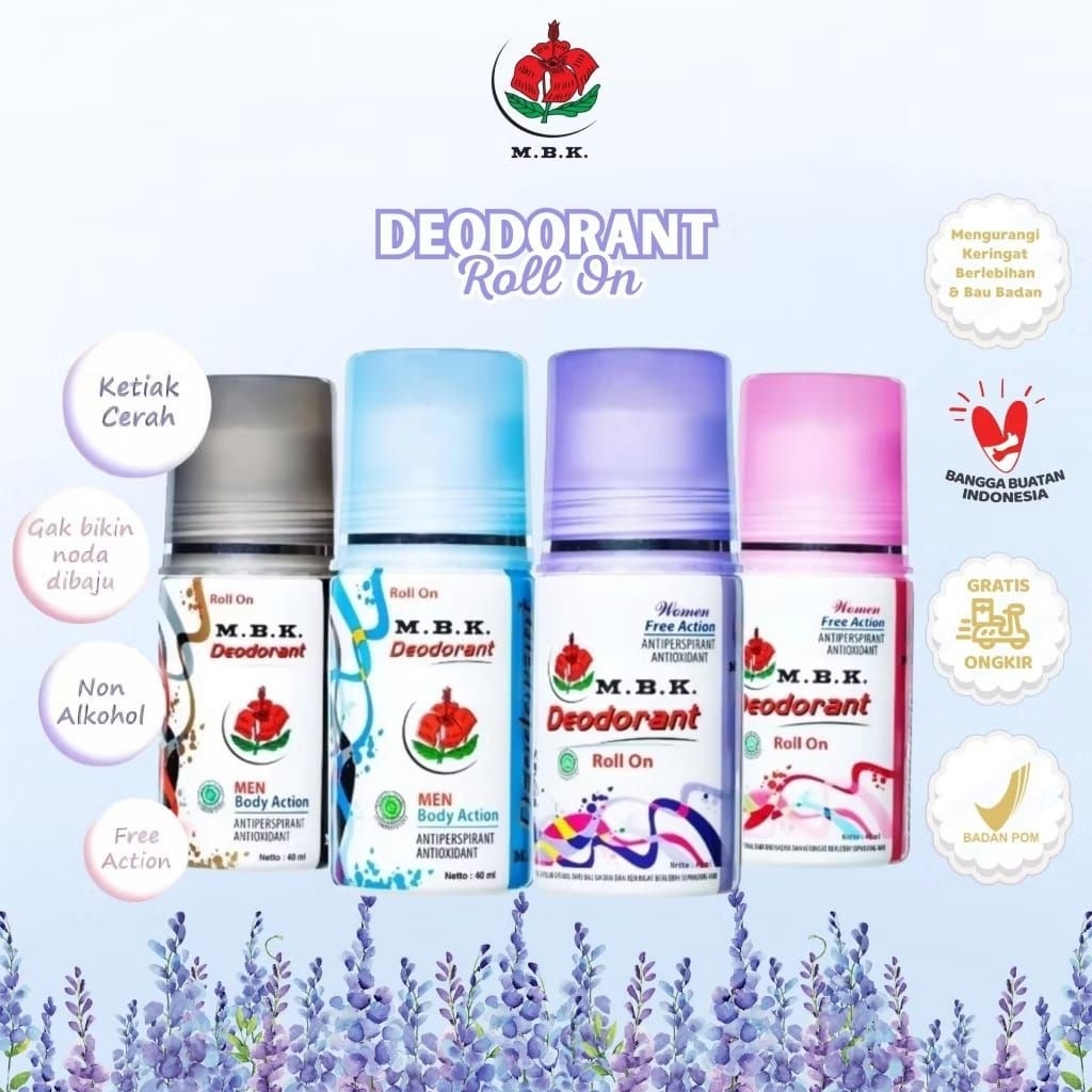 ❤️YB❤️ MBK Deodorant Roll On BPOM ORI 100%