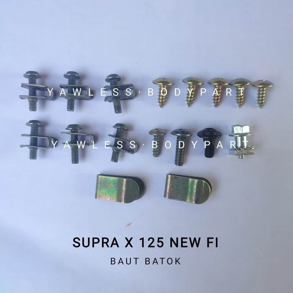 baut baud Batok kepala Supra x 125 Fi Injeksi / Baut Batok Supra X 125 Fi injeksi