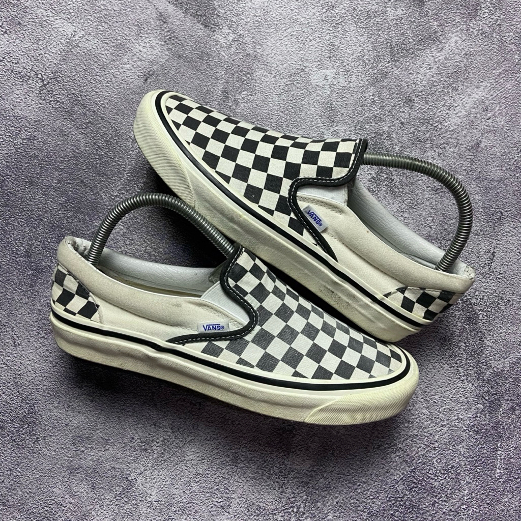 [Size 41] Vans Slip on 98 DX Anaheim Checkerboard Second Original