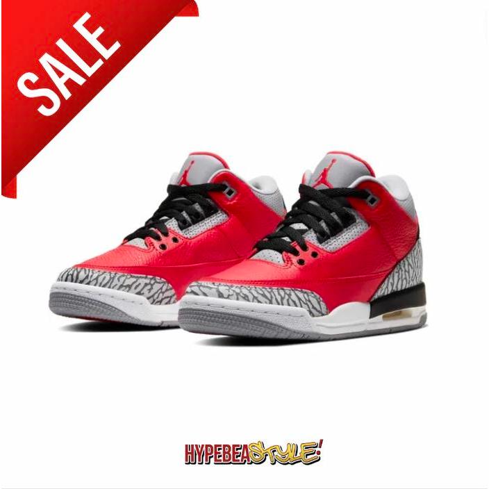 AIR JORDAN 3 RETRO SE FIRE RED (GS)