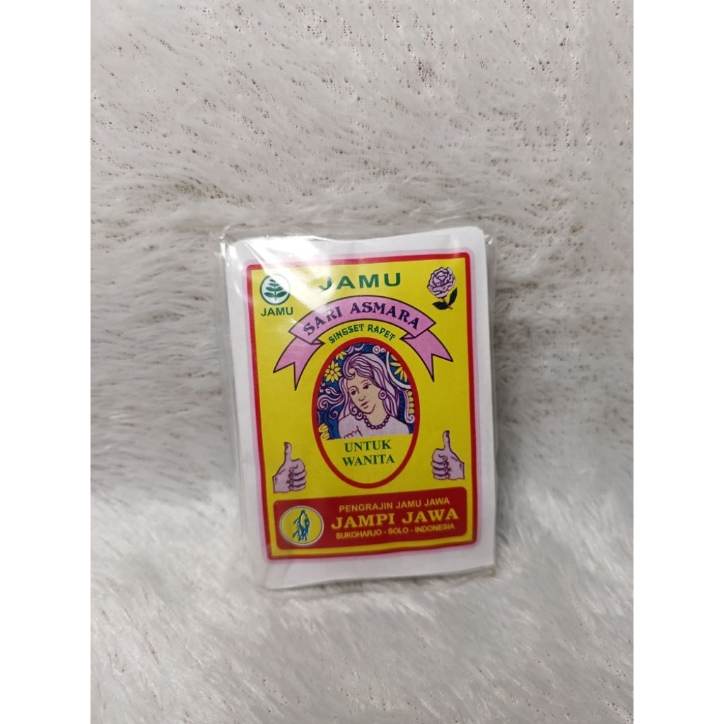 Jamu Sari Asmara Singset Rapet Jampi Jawa Isi 10 Sachet