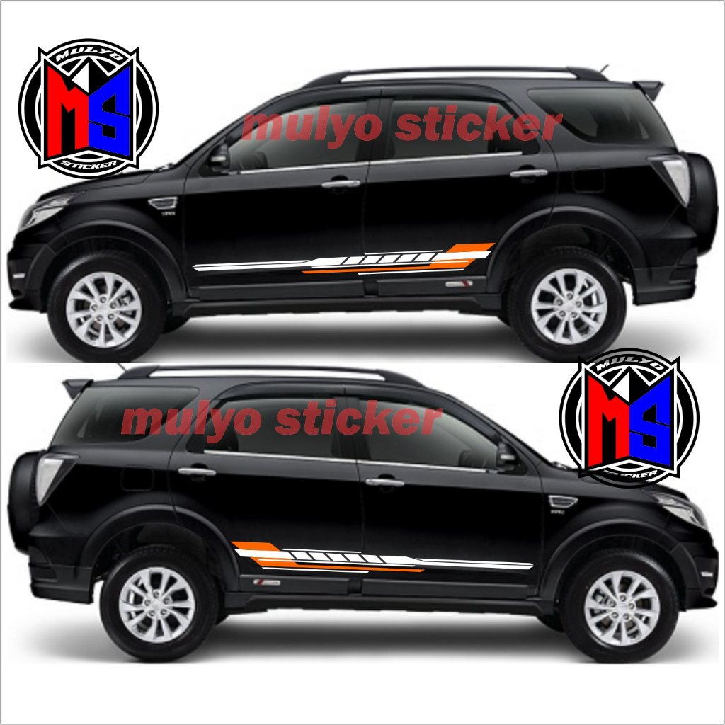 PROMO Stiker Mobil Toyota Rush list body mobil toyota rush