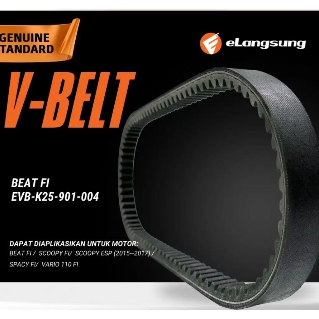 V-Belt Beat FI K25-901 eLangsung Original Garansi 180 hari