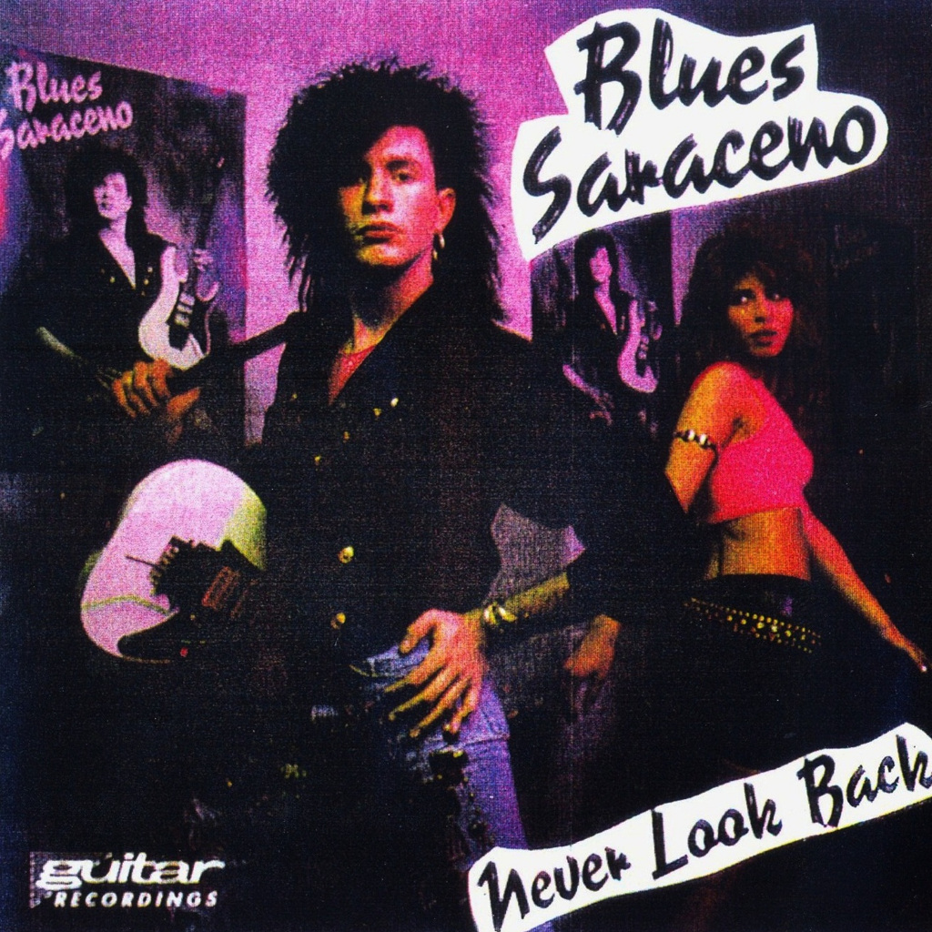 CD Music Blues Saraceno - Never Look Back 1CD 1989