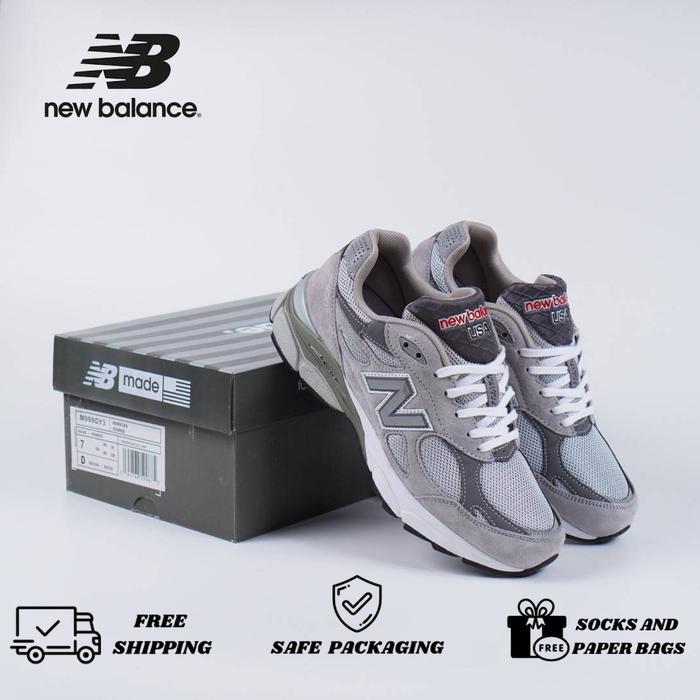 Sepatu New Balance 990 V3 Grey