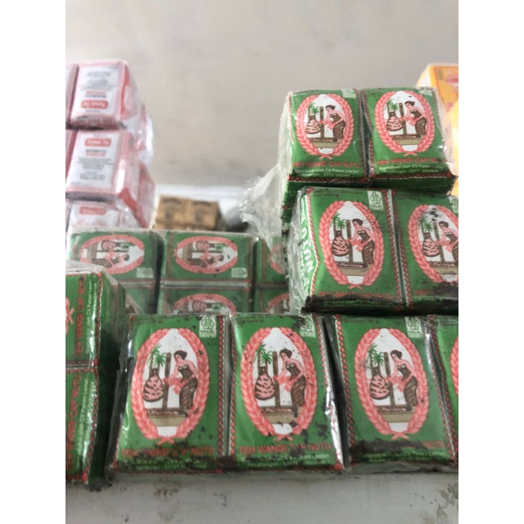 Teh Wangi Cap Nutu 9gr isi 10 pcs