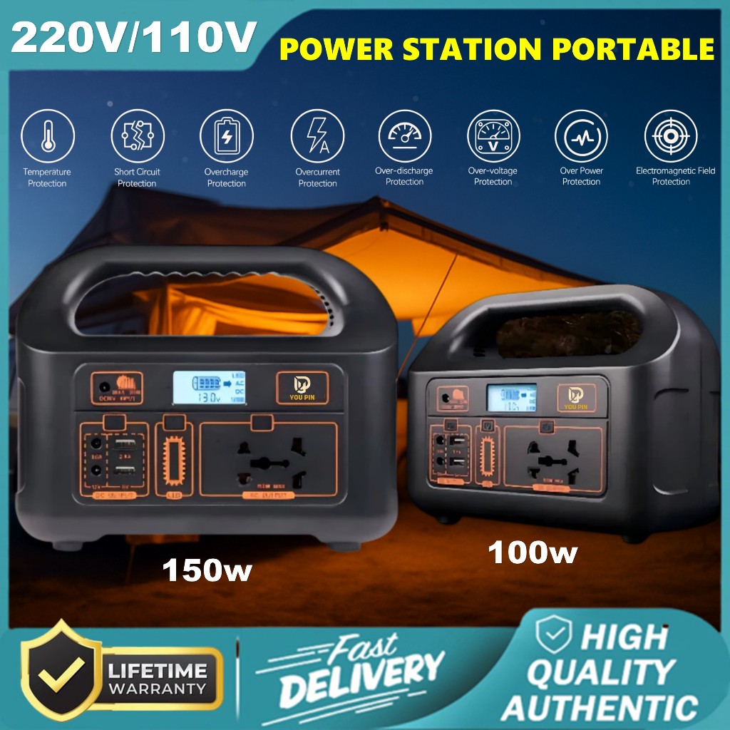 YOU PIN Power Station Mini 100W/150W Portable