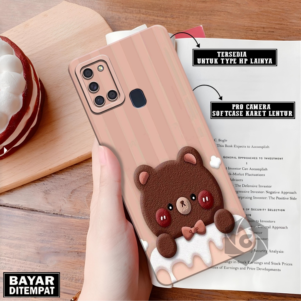 Softcase SAMSUNG GALAXY A21S - Fashion Case Kartun - Case SAMSUNG GALAXY A21S - Pro Camera - Kesing 