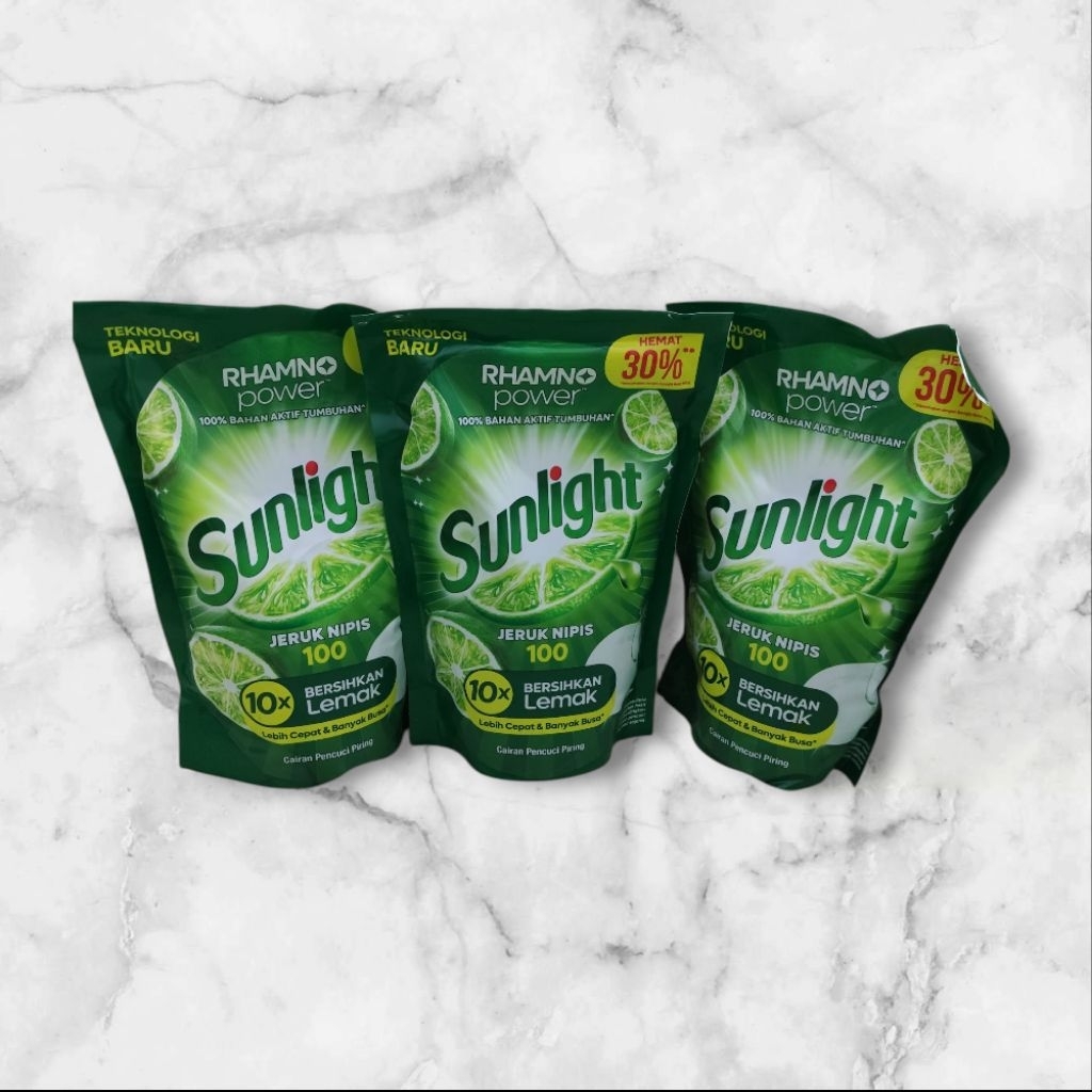 Sunlight 650 ml Sabun Cuci Piring - Sunlight pouch 650ml