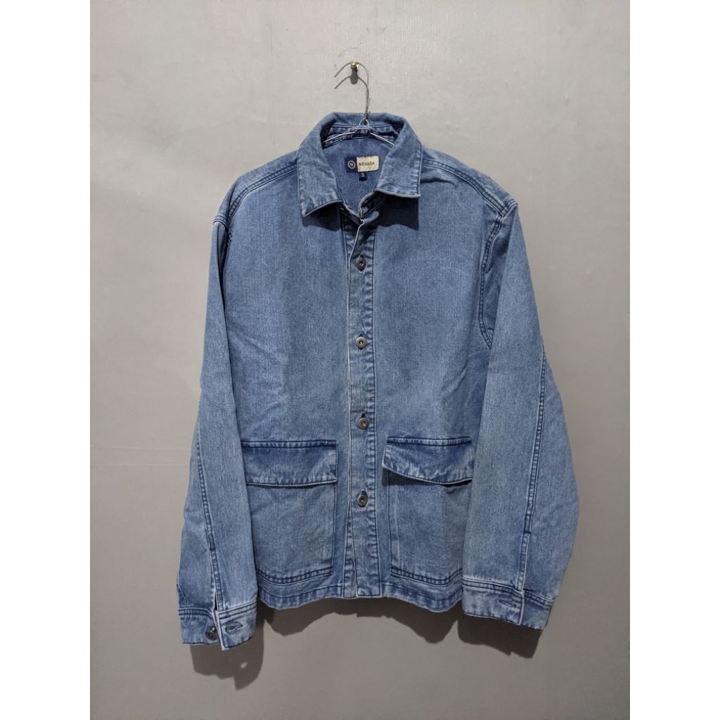 jaket denim Nevada size S fit M