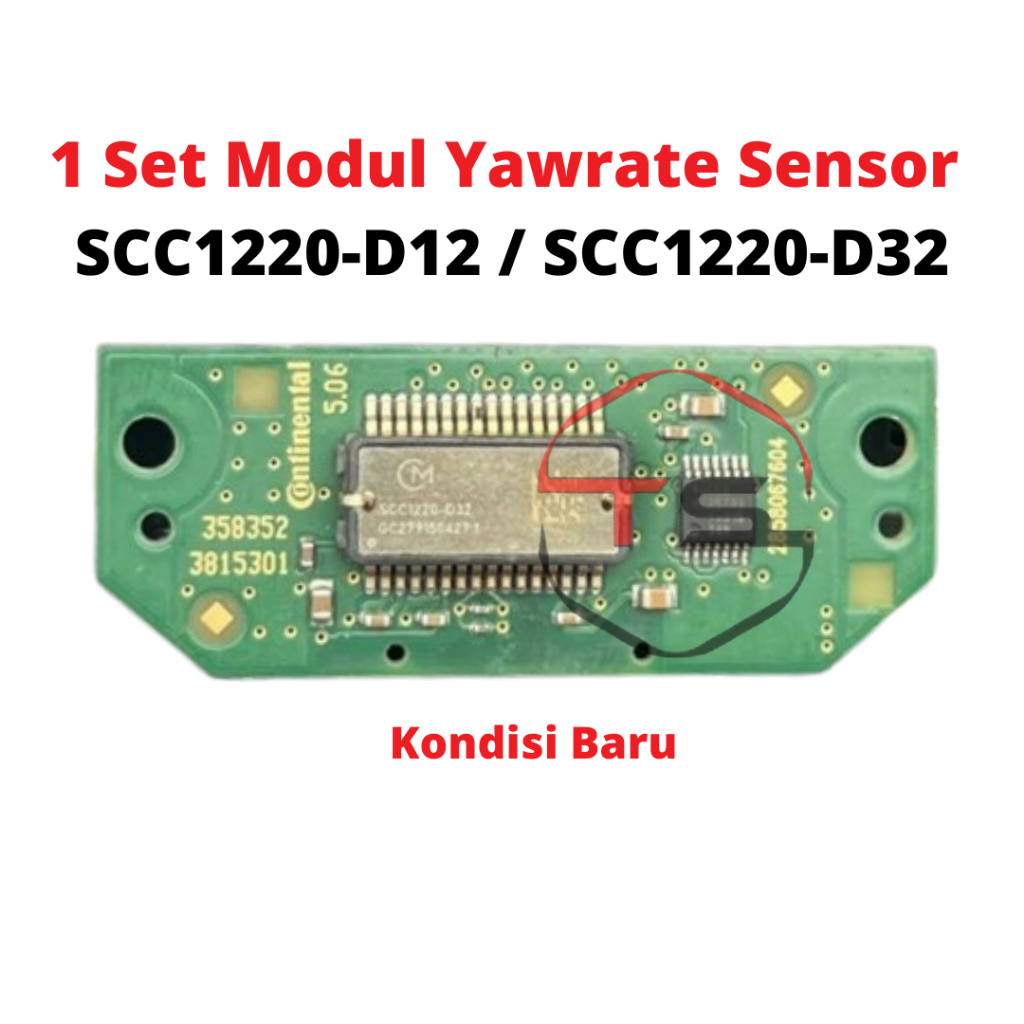Modul IC Chip SCC1220-D32 SCC1220-D12 Yawrate Sensor ABS/VSA Honda Hrv Accord Crv Brv Mobilio Hrv Ac