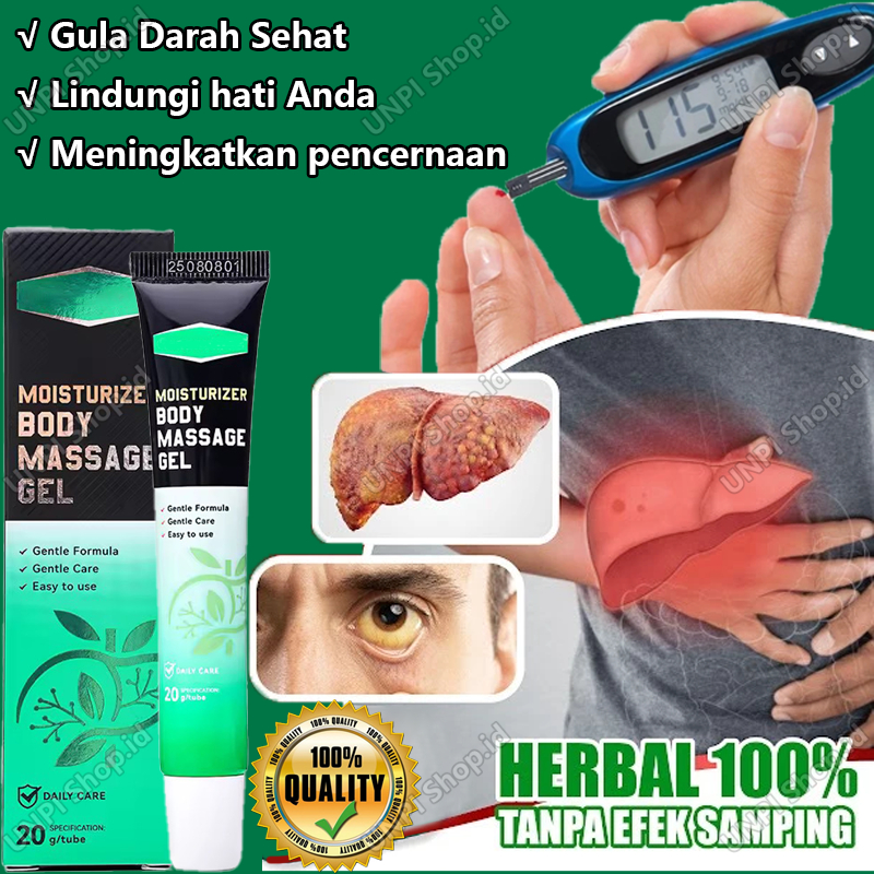 Obat Herbal Gula Darah Tinggi Gel Herbal Perawatan Tubuh Gel Diabetes Obat Fatty Liver Moisturizer B