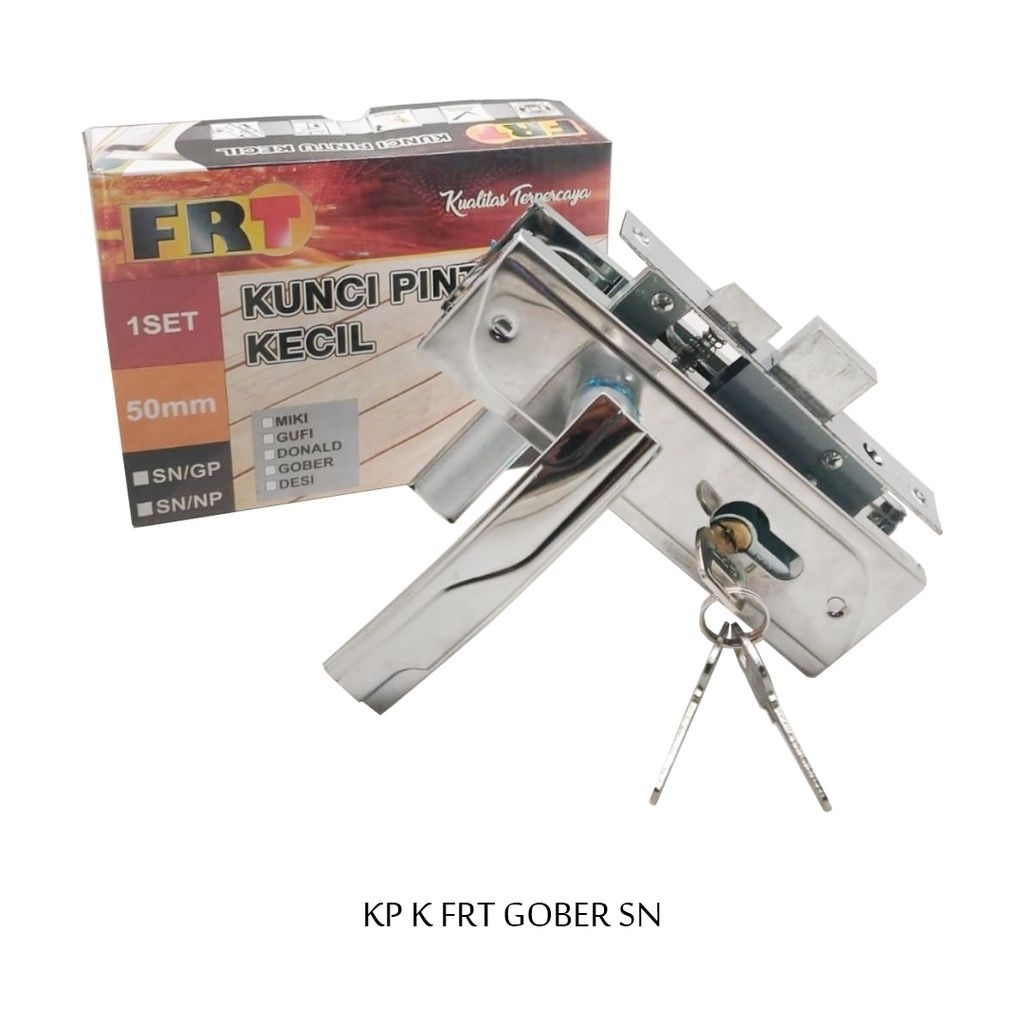 Kunci Pintu Kecil FRT Gober/Gagang Handle Pintu Kecil
