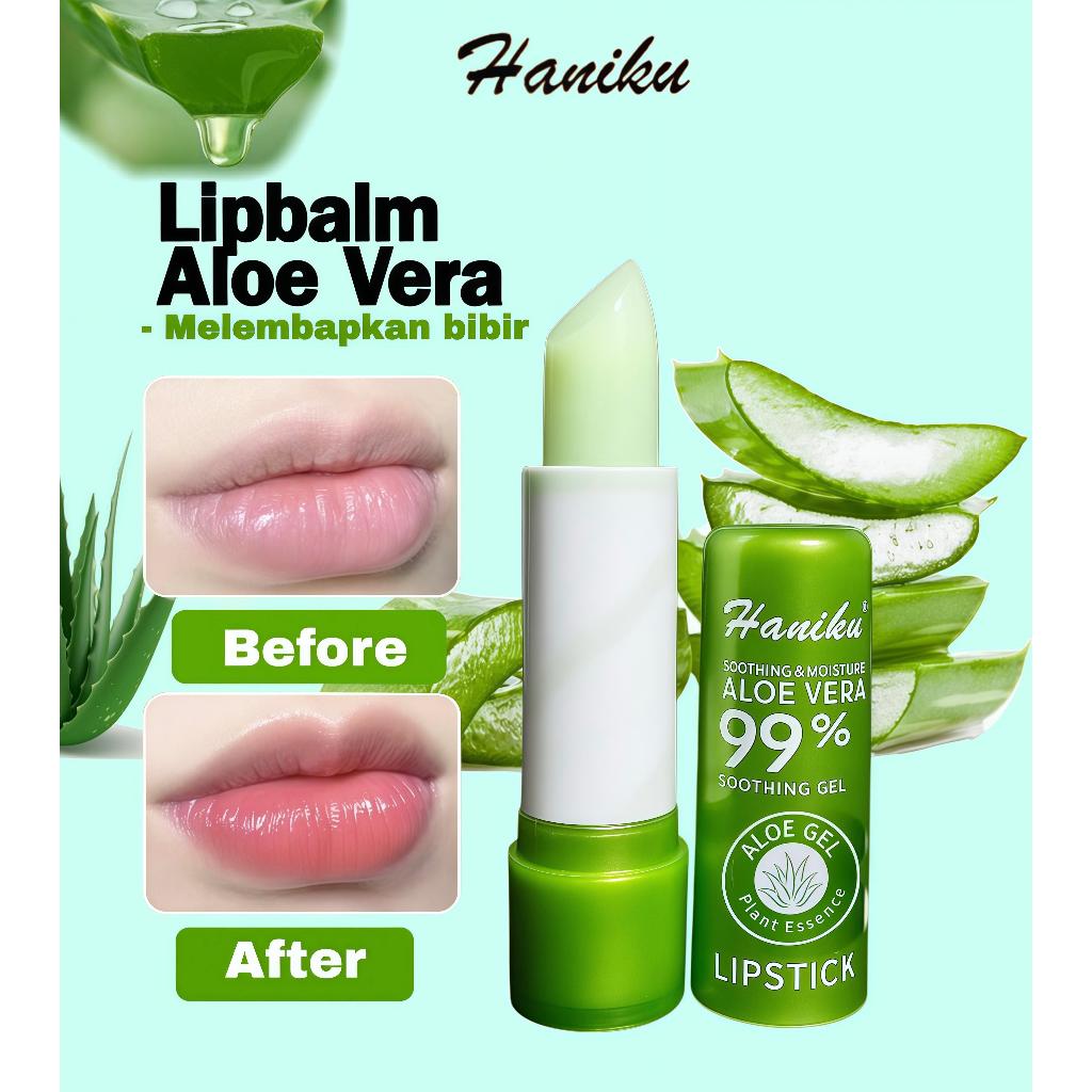 Lip Balm Lipstik Lipstick Soothing Gel ALOEVERA 99% Pelembab bibir / Lip Balm Aloe Vera 99% - Lipglo