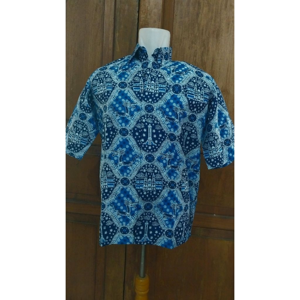 Hem Batik Print Lawang Sewu
