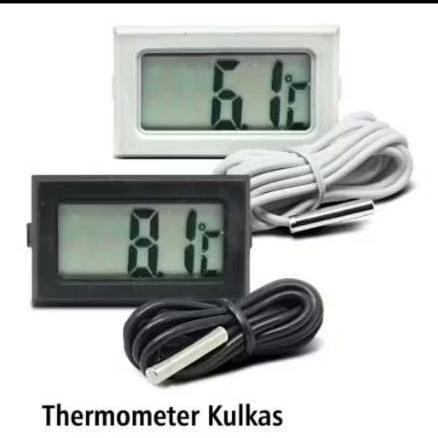 Thermometer Kulkas digital pengukur suhu dalam Freser Thermometer suhu kulkas