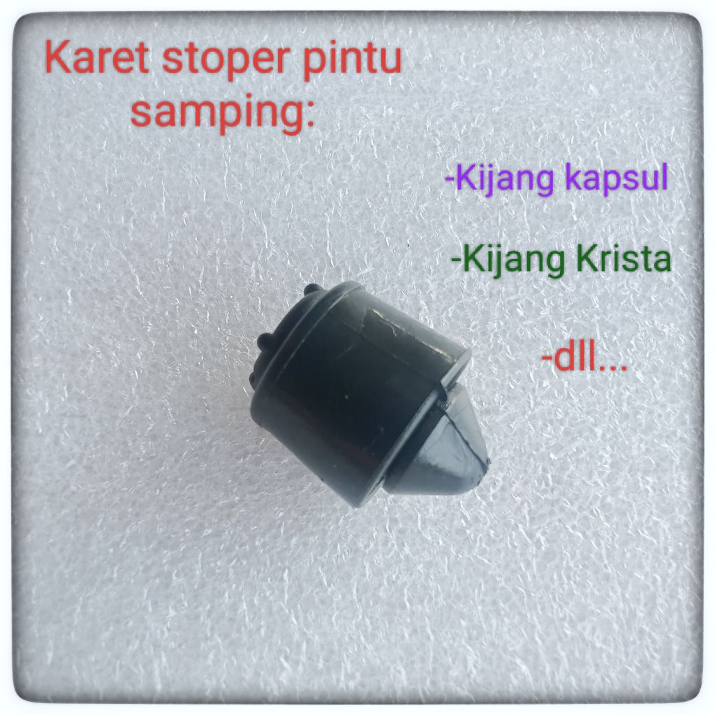 Karet Stoper Pintu Samping Kijang Kapsul Karet Stoper Pintu Bagasi Kijang Krista Karet Tahanan Pintu