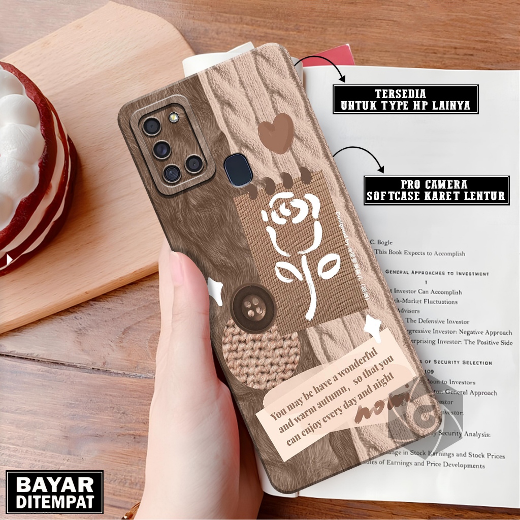 Softcase SAMSUNG GALAXY A21S - Fashion Case Aesthetic - Case SAMSUNG GALAXY A21S - Pro Camera - Kesi