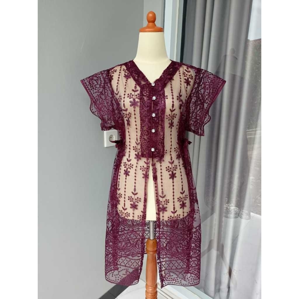 OUTER BROKAT WANITA, OUTER kondangan,OUTER KEKINIAN