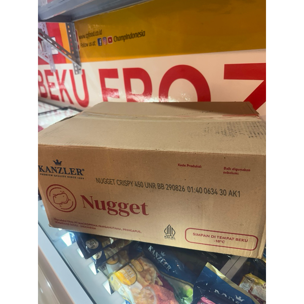 Kanzler Crispy Chicken Nugget 1dus /karton 20pack