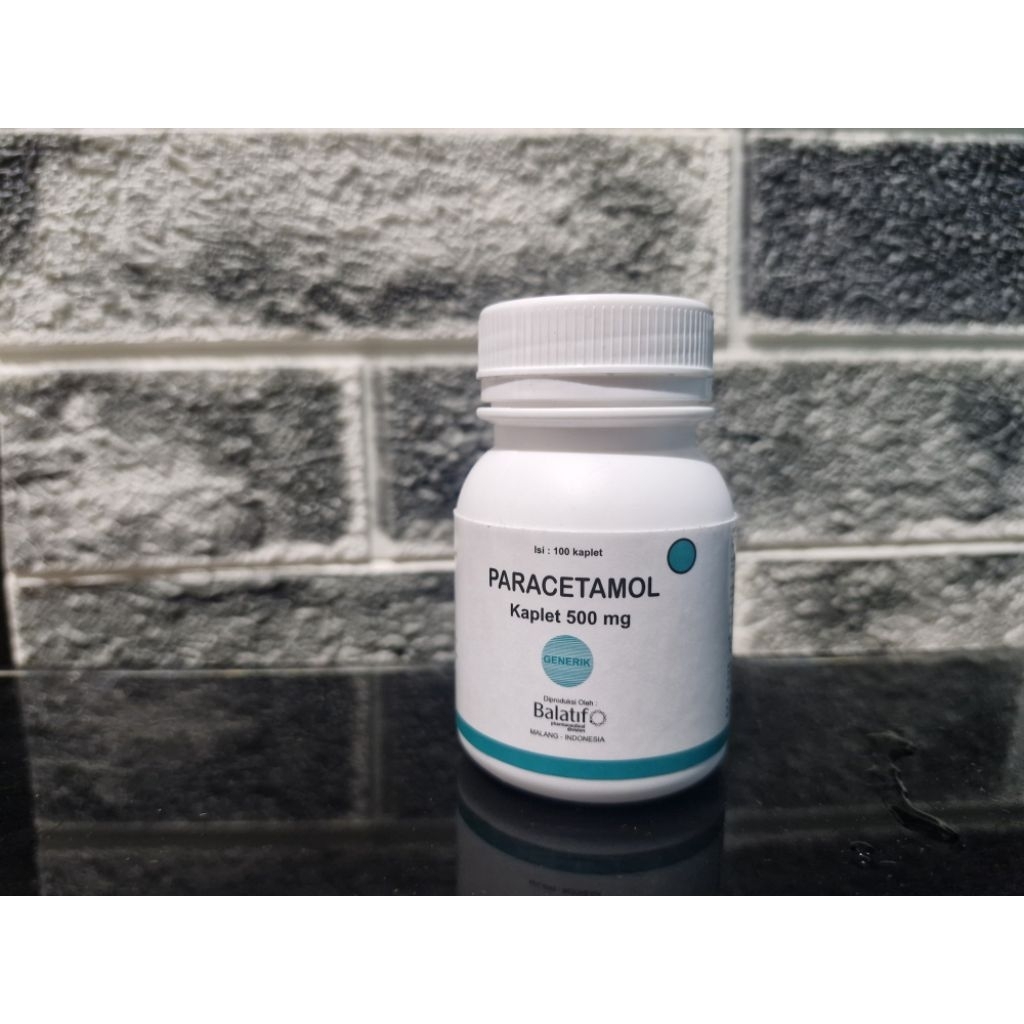 PARACETAMOL 500 MG BOTOL BALATIF 100 kaplet