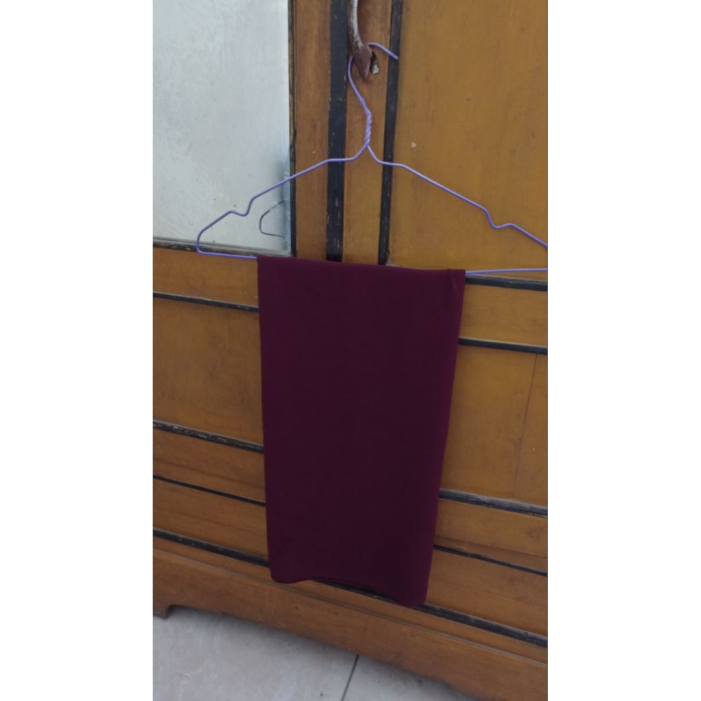 Pashmina Ceruty Burgundy