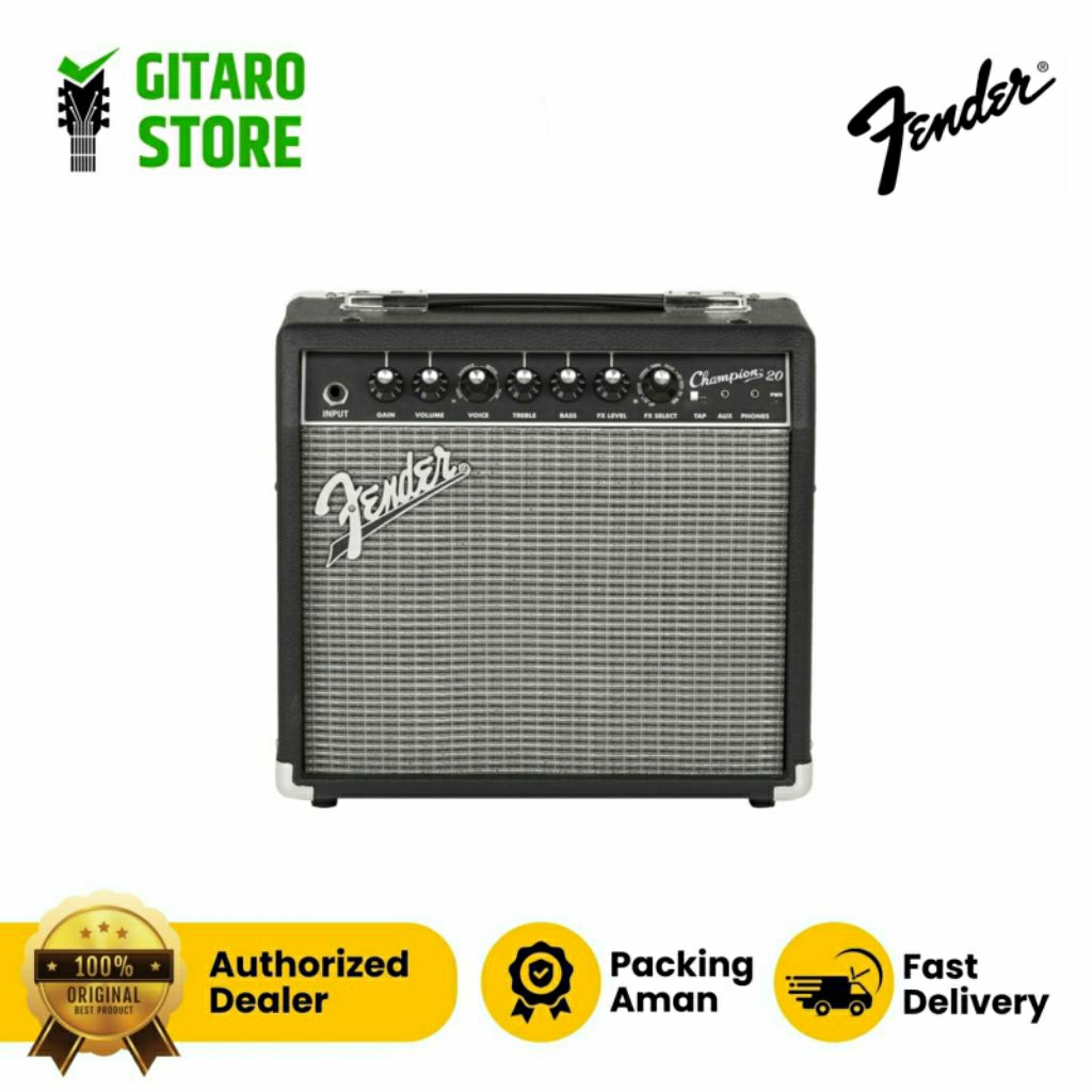 Amplifier Ampli Gitar Fender Champion 20 Gitar Combo Amplifier Ori