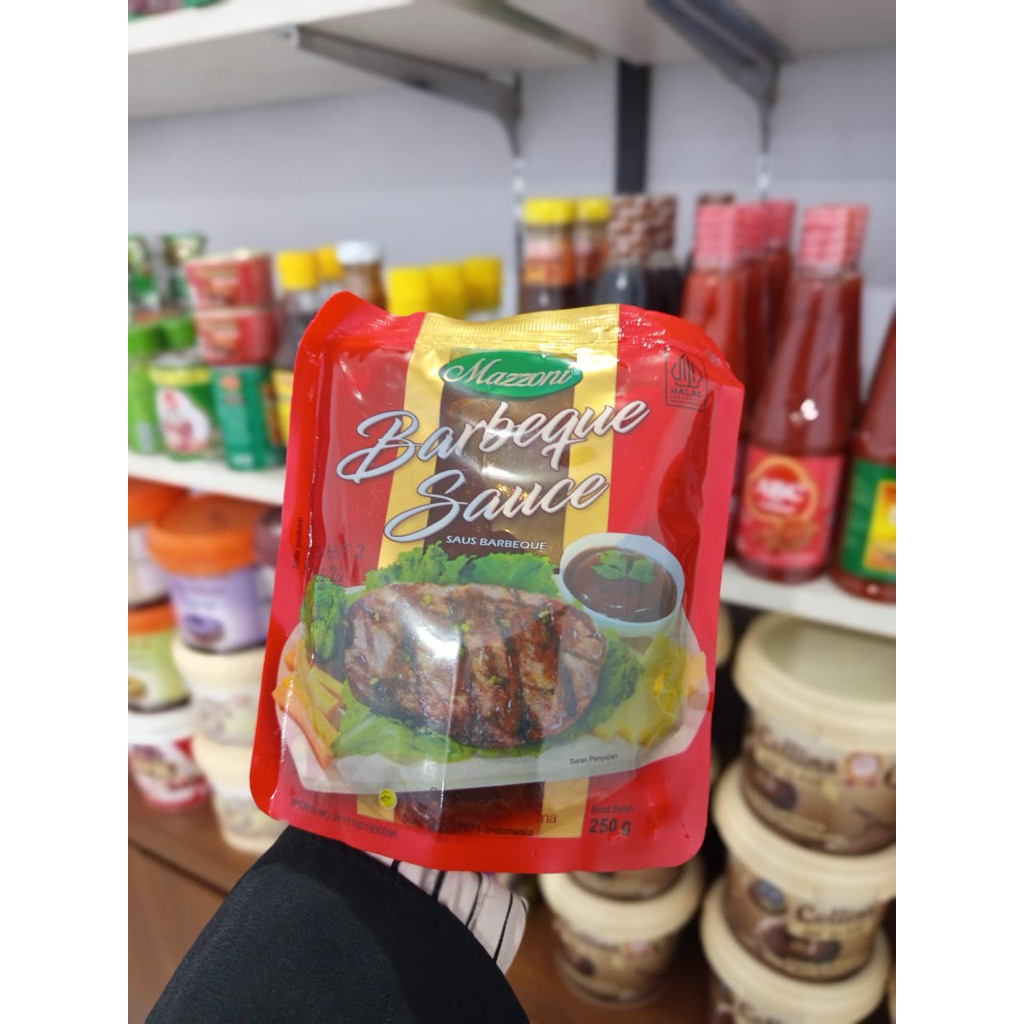 MAZZONI SAUS BBQ 250GR
