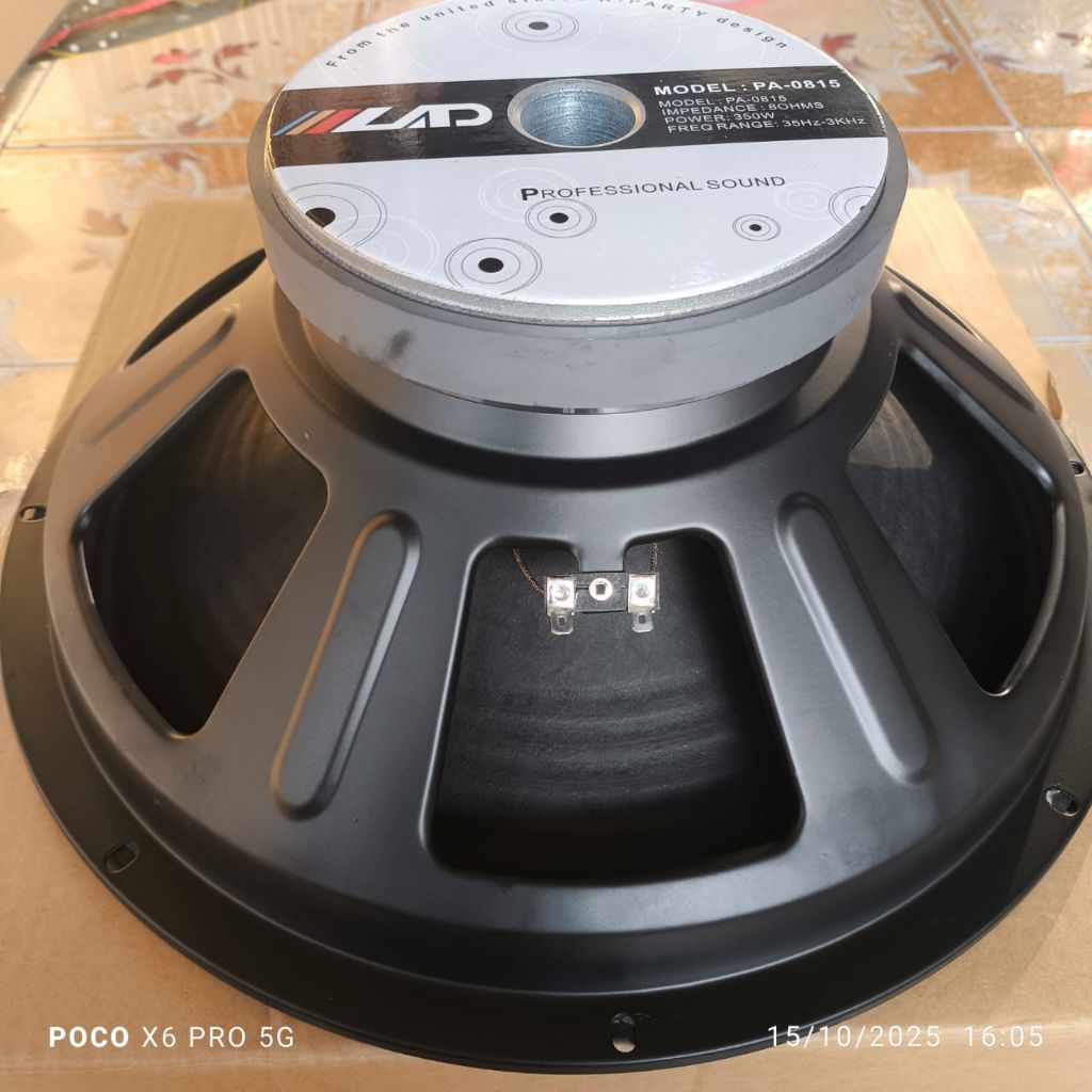 LAD PA-0815 SPEAKER KOMPONEN 15 INCH
