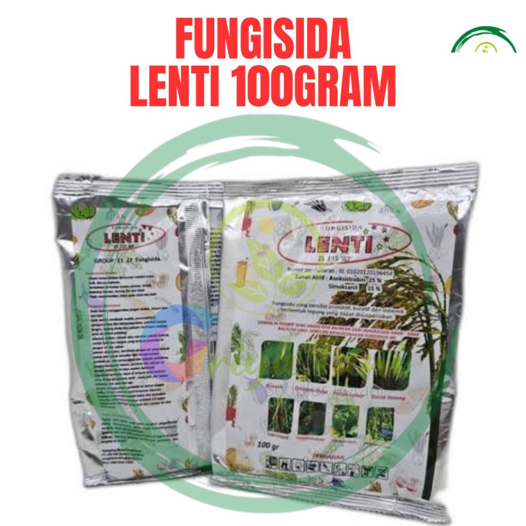 Fungisida LENTI 25/15 Wp 100Gram Asoksistrobin + Simoksanil