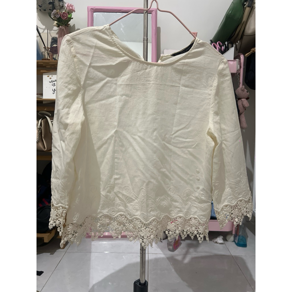 preloved zara blouse