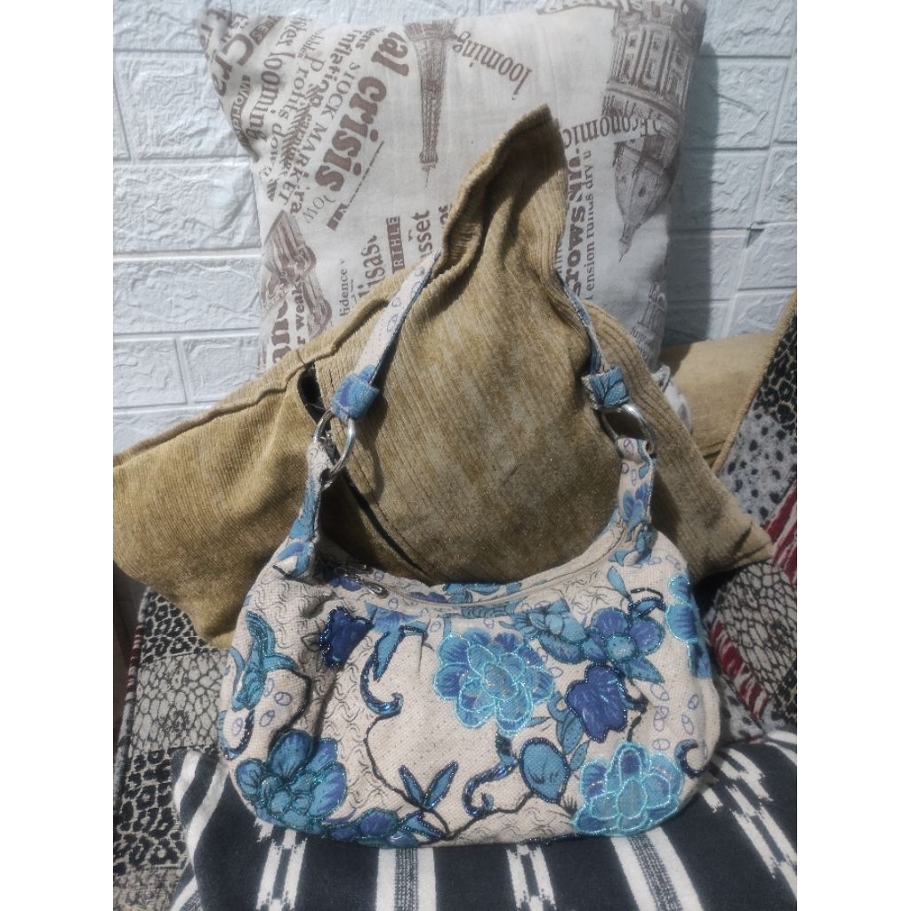 Tas Ketek Kanvas Mote Preloved