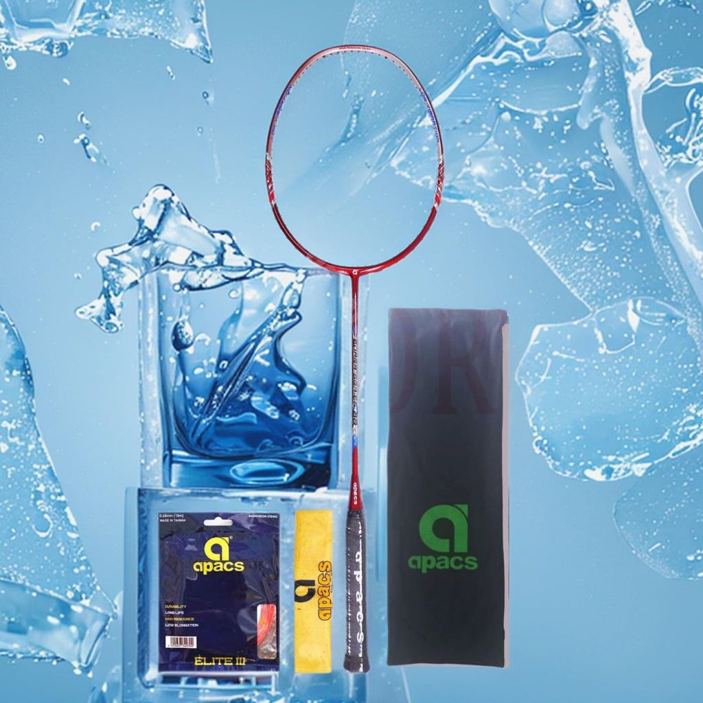 Raket Badminton Apacs Super Series 88 Bonus Komplit Raket Apacs Super Series 88