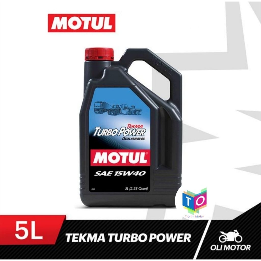 Motul Tekma Turbo Power 15W-40 Diesel Oli Mesin Motul Tekma Turbo Power