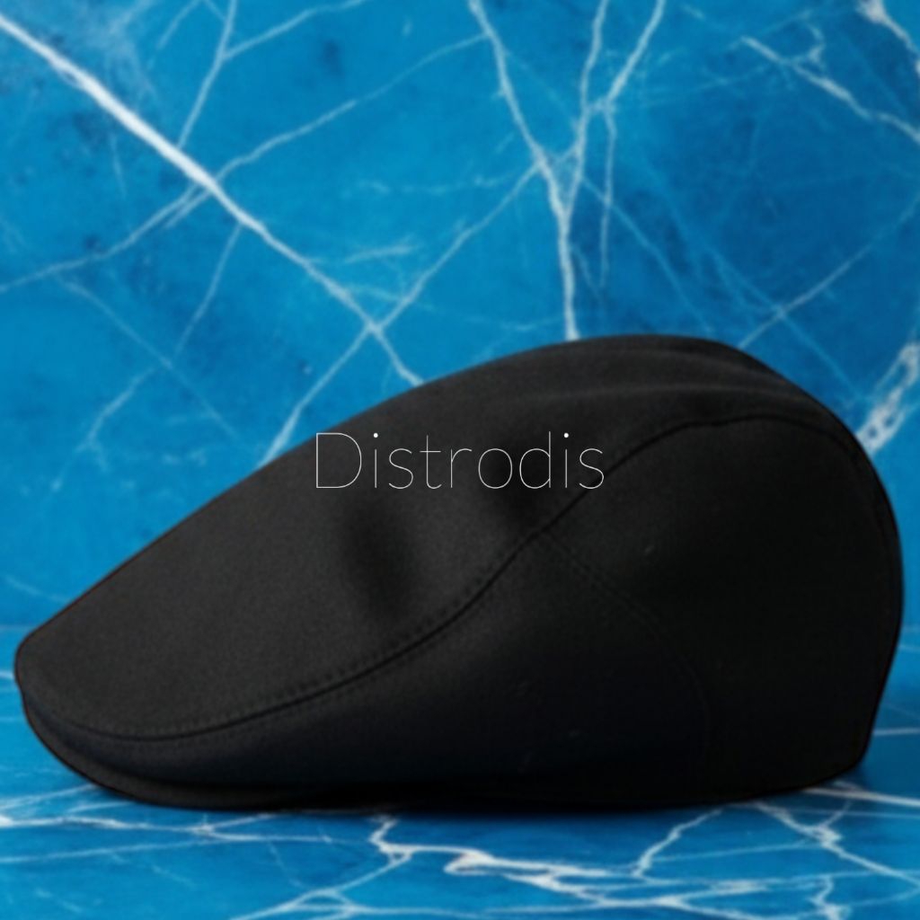 Topi Sutradara Pria / Newsboy Dewasa Pria Wanita Unisex Topi Seniman / Topi Pelukis TB16 Topi Flat C