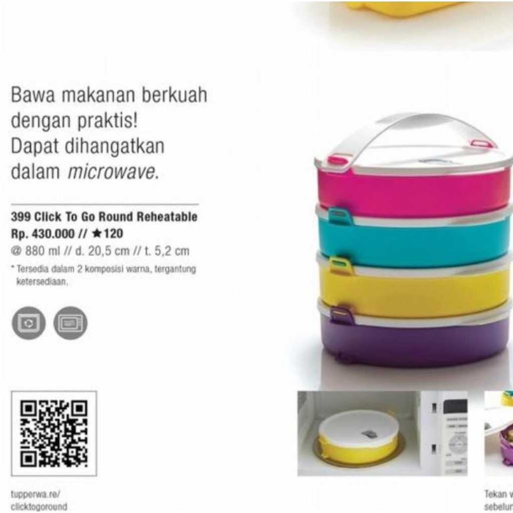 CLICK TO GO ROUND Tupperware