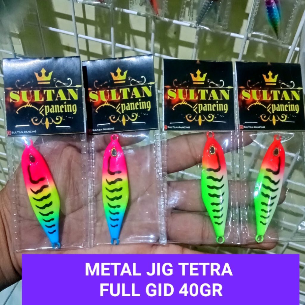 METAL JIG 40GR TETRA FULL GID