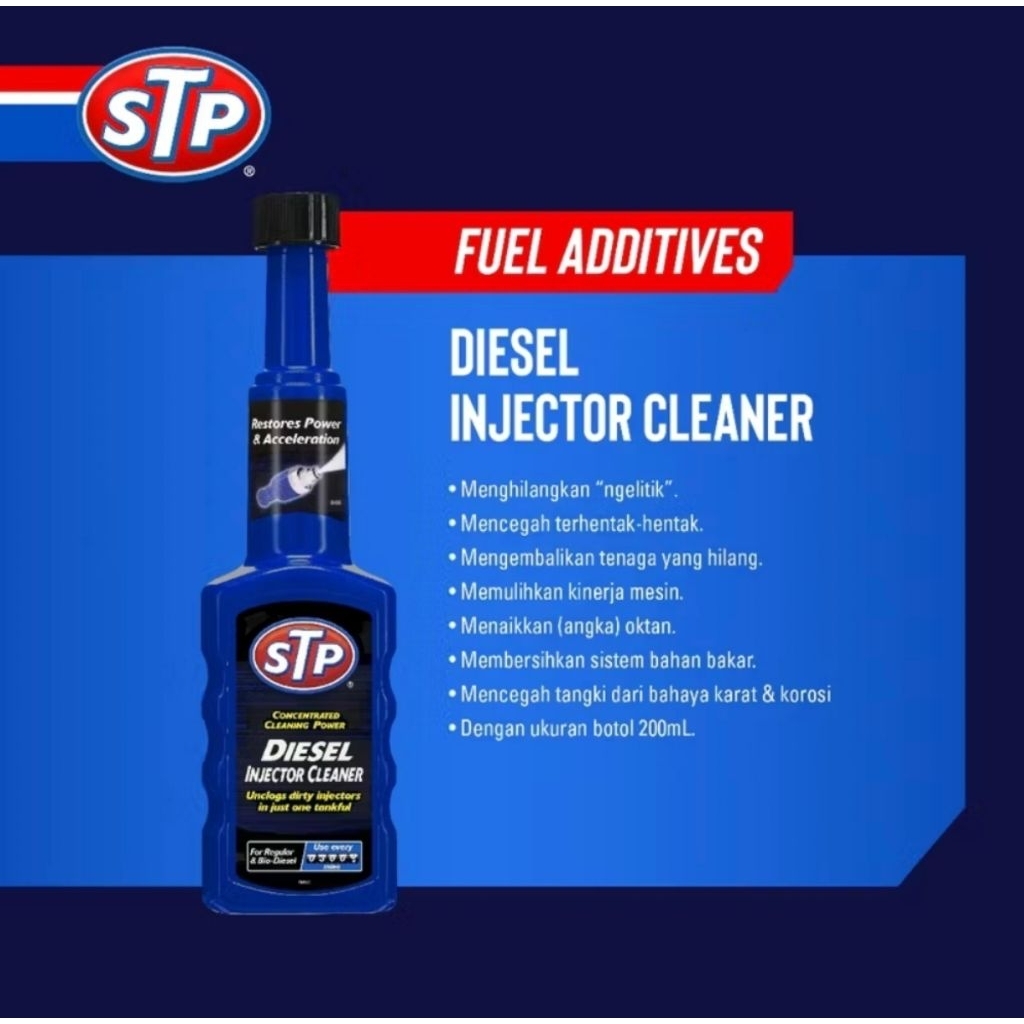 STP diesel fuel treatment pembersih injektor (BP)
