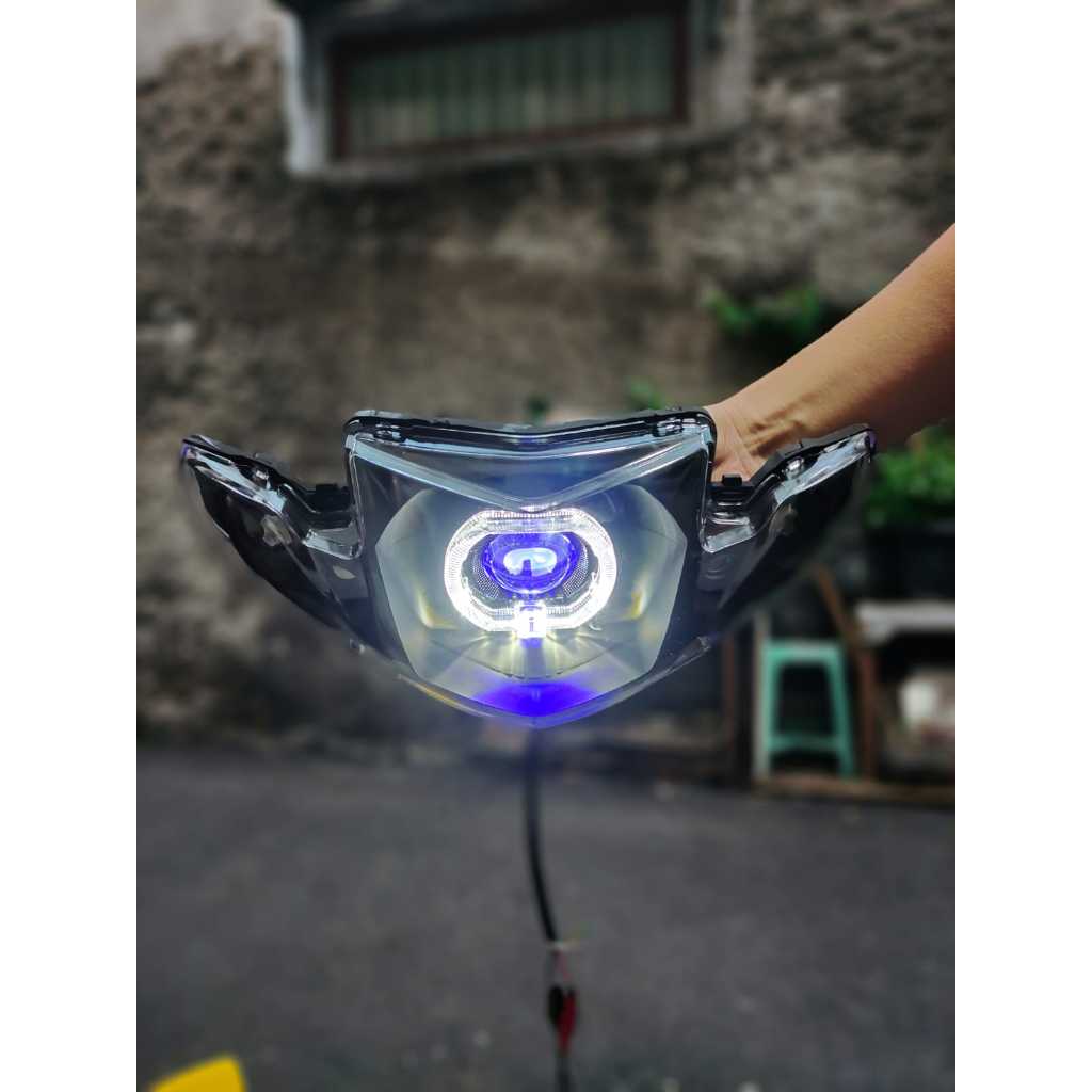 REFLEKTOR LAMPU DEPAN BILED REVO 110 ABSOLUTE ALA2 BILED 2,5inci SUPER TERANG (BISA COD)