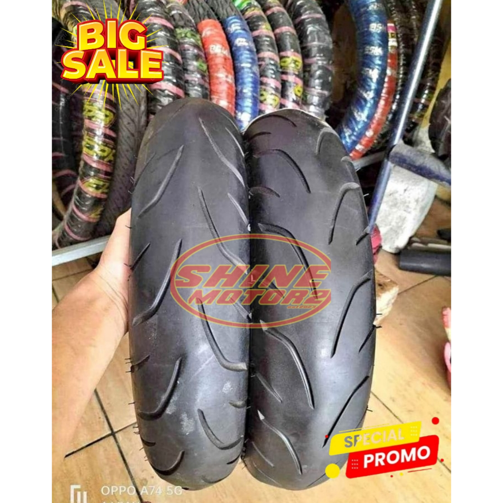 Ban NMAX depan belakang Ring 13 Tubeles IRC