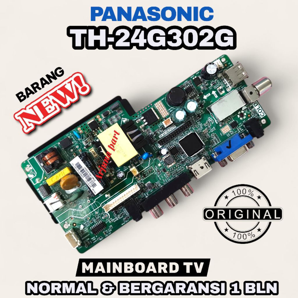 MB TV PANASONIC TH-24G302G / MAINBOARD TV PANASONIC TH-24G302G / MESIN TV PANASONIC TH-24G302G / MOD
