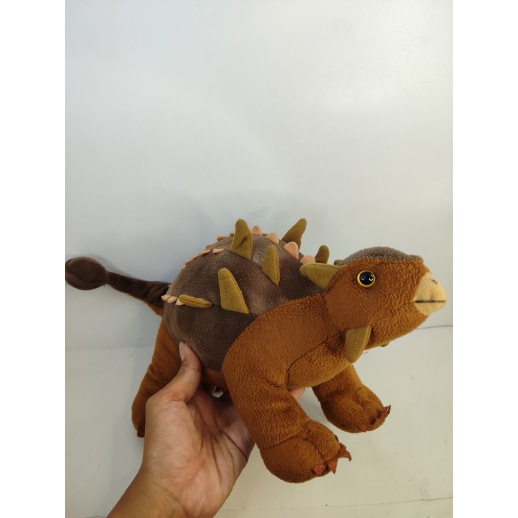 boneka dinosaurus ankylosaurus original