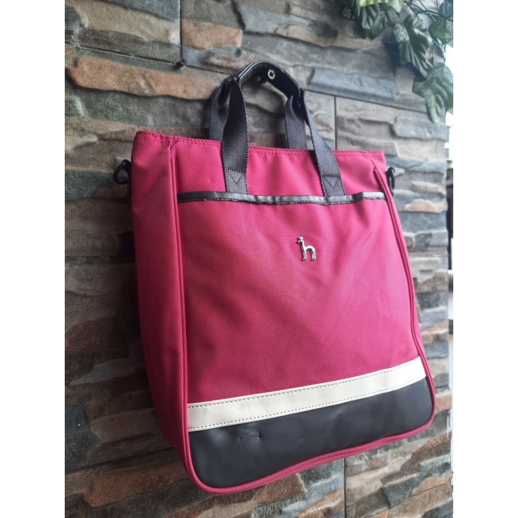 Tenteng Merah HAZZYS - TAS PRELOVED