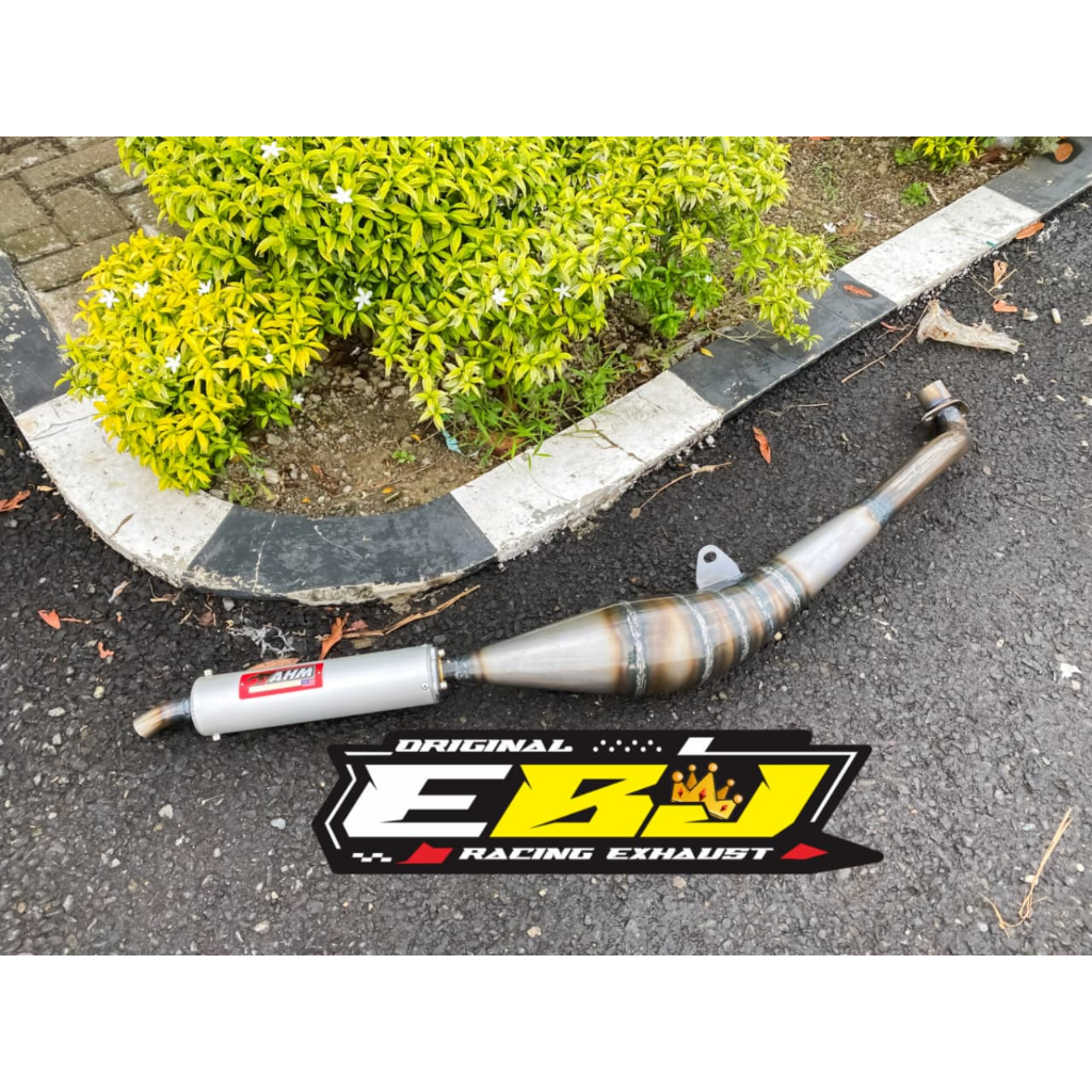 Knalpot Yamaha Alfa Standar Racing AHM / Knalpot Racing Yamaha Alfa Standar Racing AHM /Knalpot Alfa